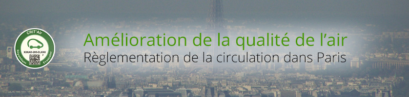 reglementation circulation paris amelioration air pollution infos details
