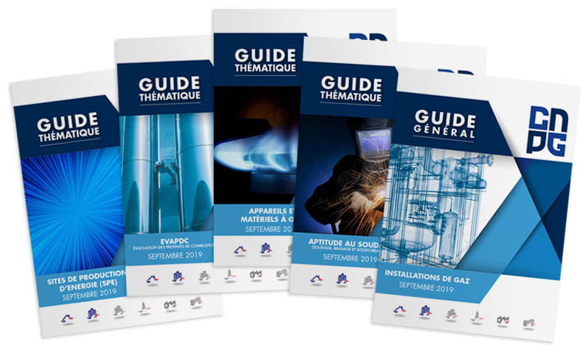 guides professionnel gaz appareil installations chaudiere chaufferie energie pompe a chaleur evacuation combustion aptitude soudage