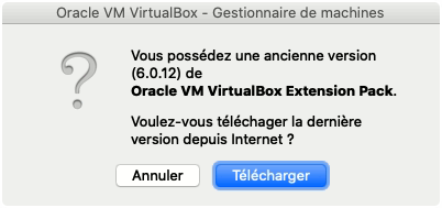nouvelle version virtual box 6