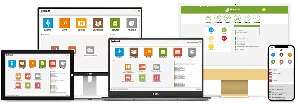Logiciel de gestion bâtiment sur PC, MAC, iPhone, iPad, Android