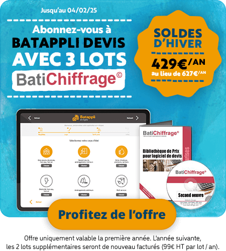 Soldes d'hiver Batappli + 3 bibliothèques offertes